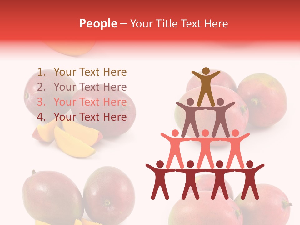 Mango Fruit PowerPoint Template