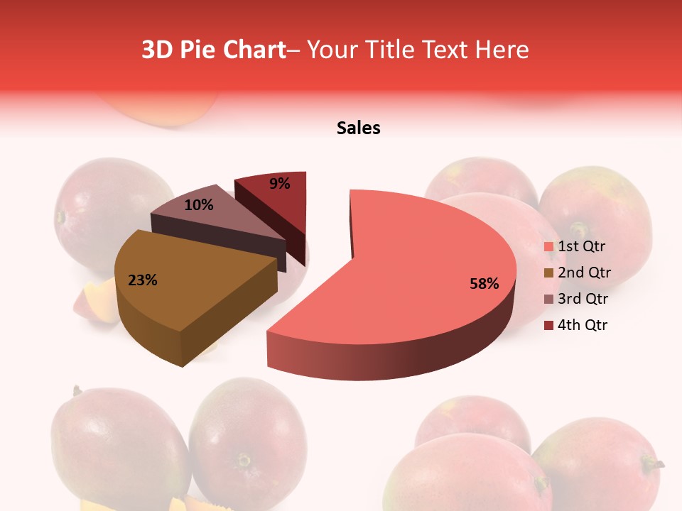 Mango Fruit PowerPoint Template