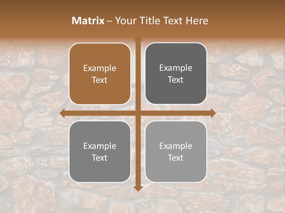 Natural Wall Background PowerPoint Template