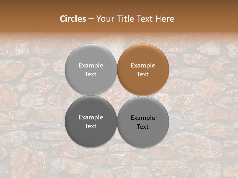 Natural Wall Background PowerPoint Template