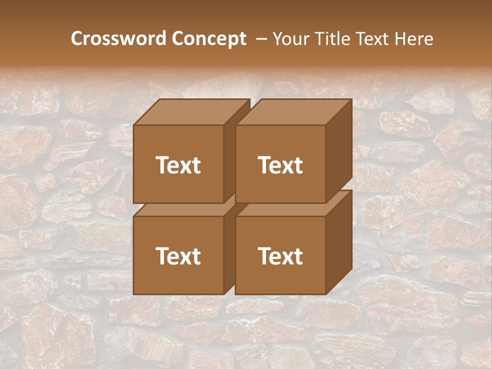 Natural Wall Background PowerPoint Template