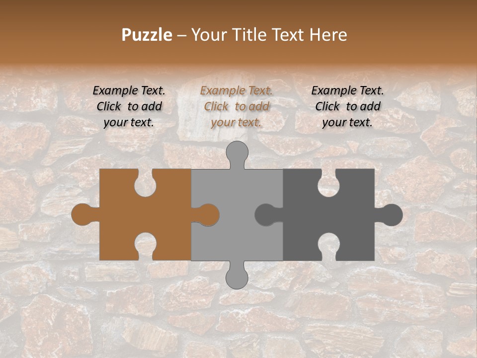 Natural Wall Background PowerPoint Template