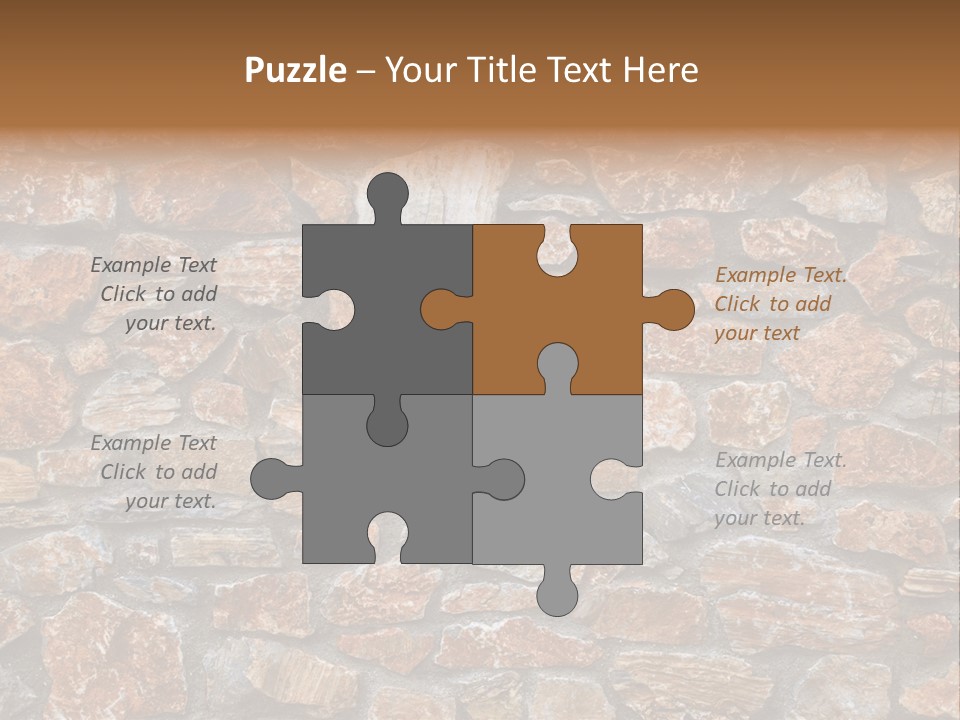 Natural Wall Background PowerPoint Template