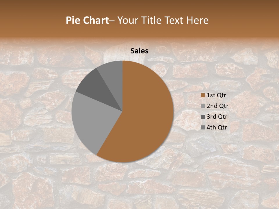 Natural Wall Background PowerPoint Template