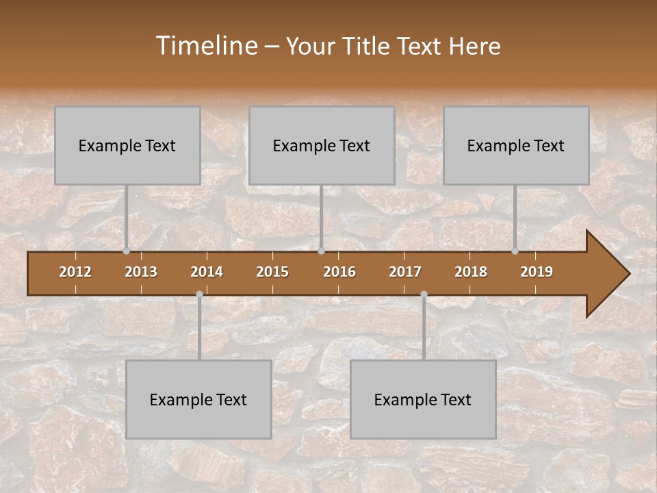 Natural Wall Background PowerPoint Template