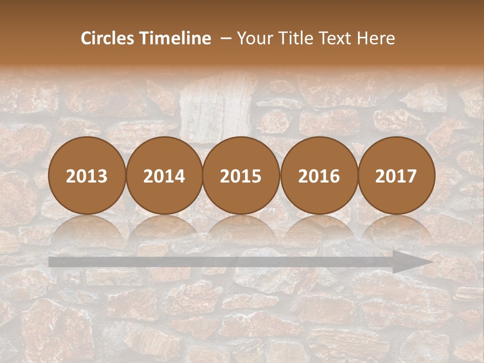 Natural Wall Background PowerPoint Template