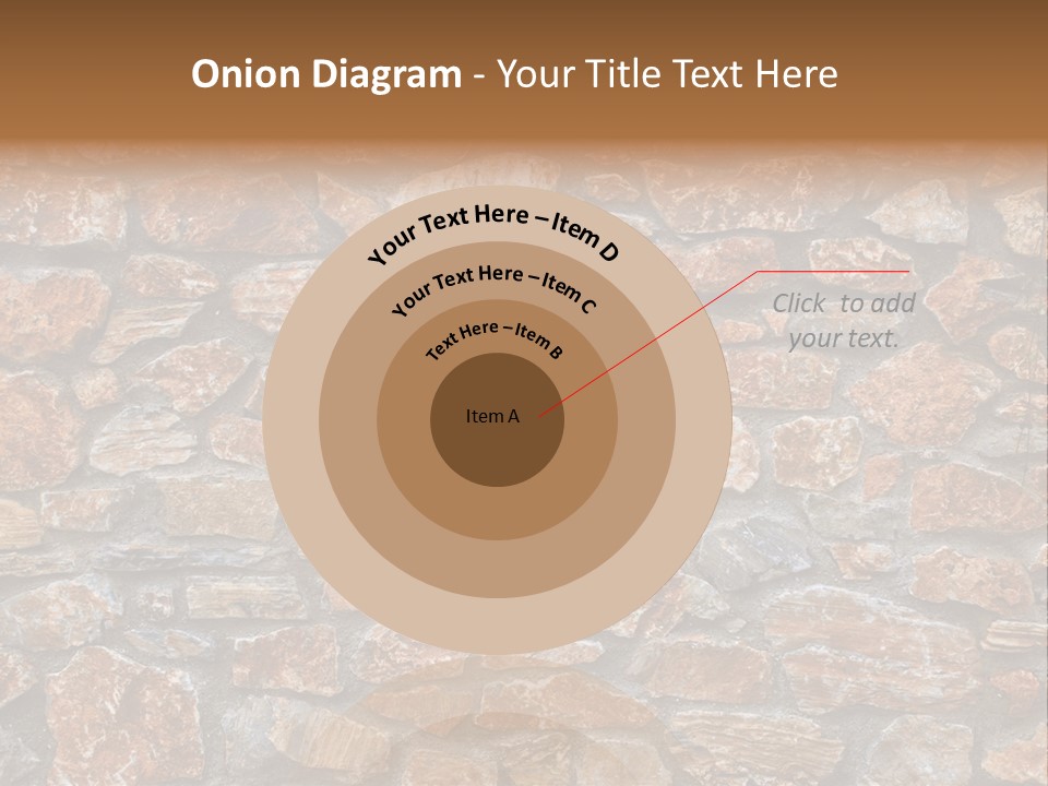 Natural Wall Background PowerPoint Template