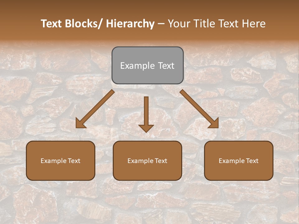 Natural Wall Background PowerPoint Template