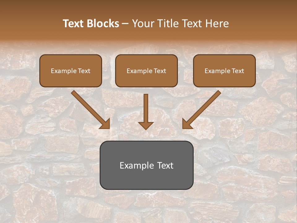 Natural Wall Background PowerPoint Template