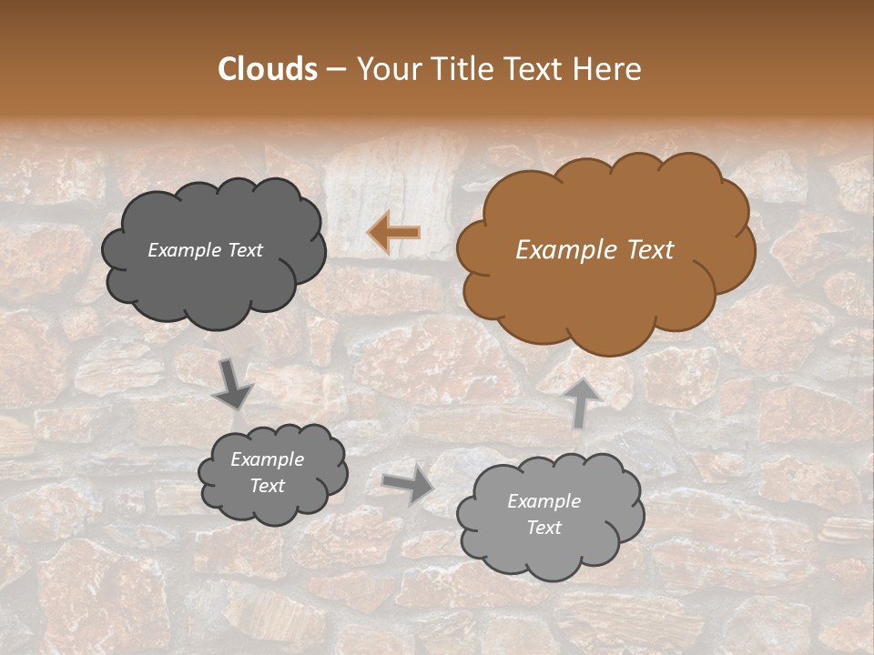 Natural Wall Background PowerPoint Template