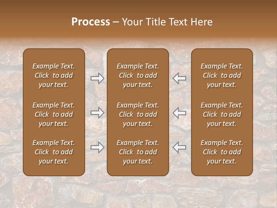 Natural Wall Background PowerPoint Template