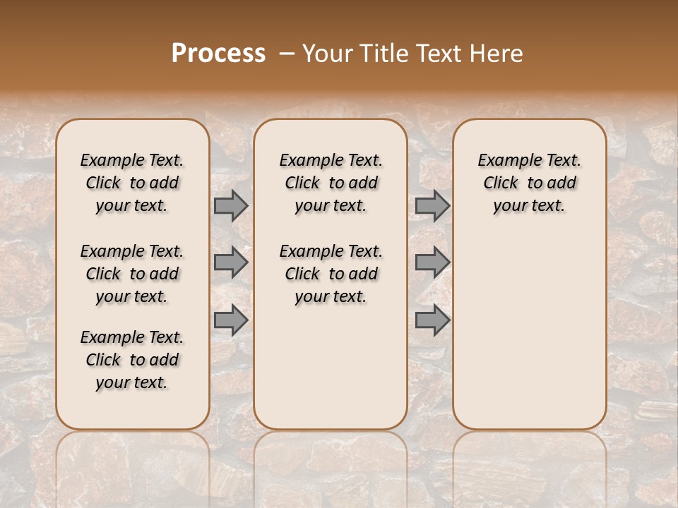 Natural Wall Background PowerPoint Template