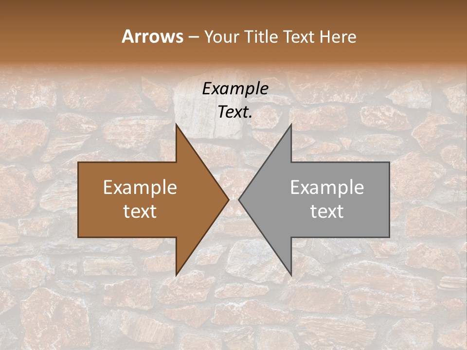 Natural Wall Background PowerPoint Template