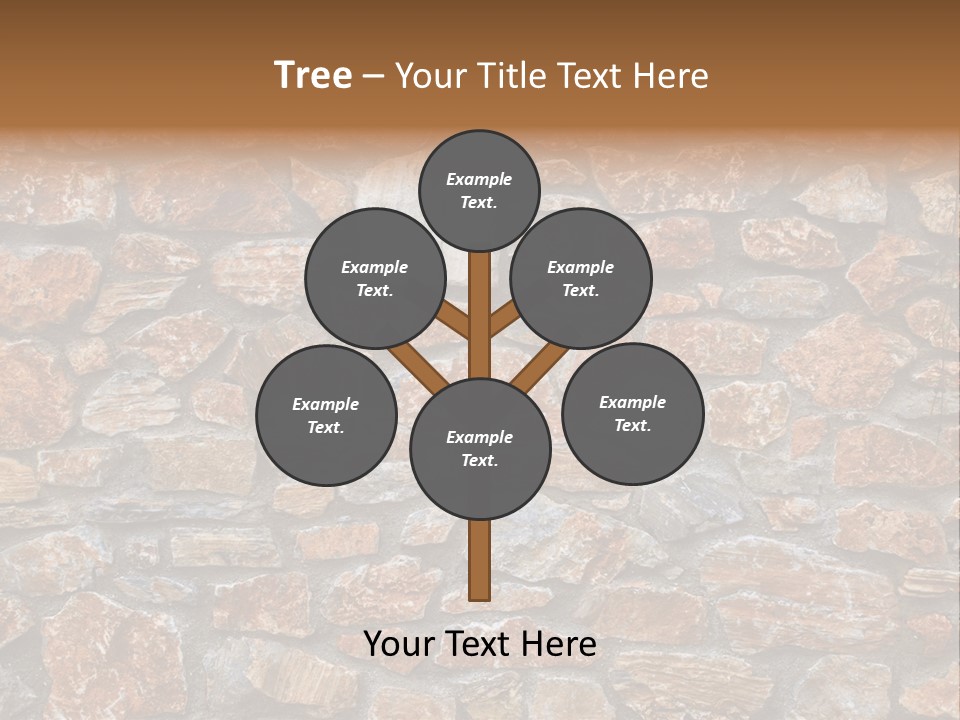 Natural Wall Background PowerPoint Template