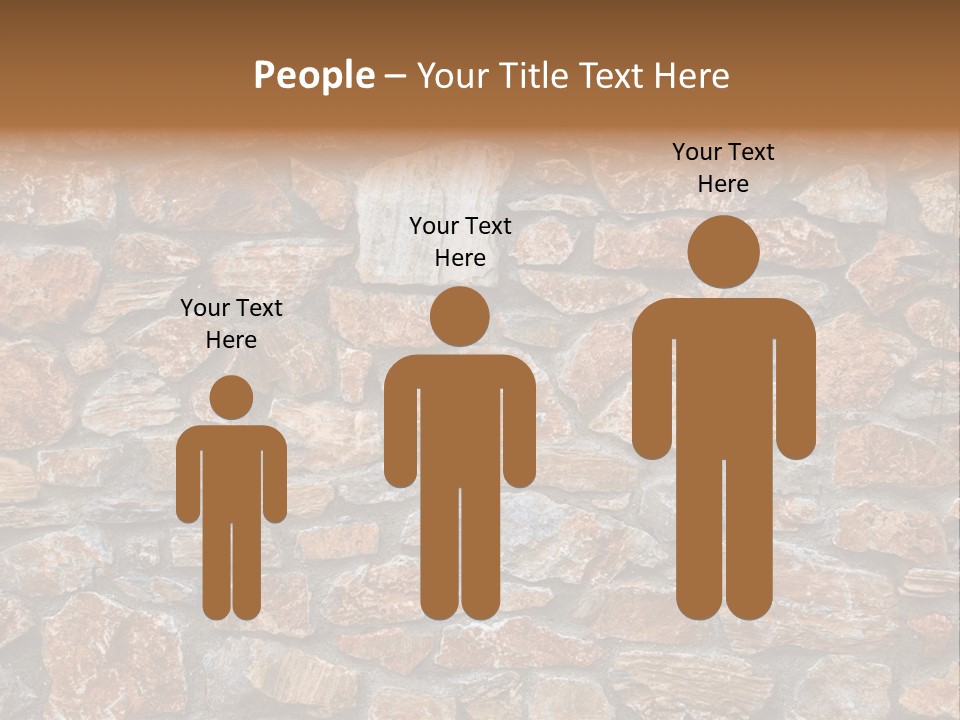 Natural Wall Background PowerPoint Template