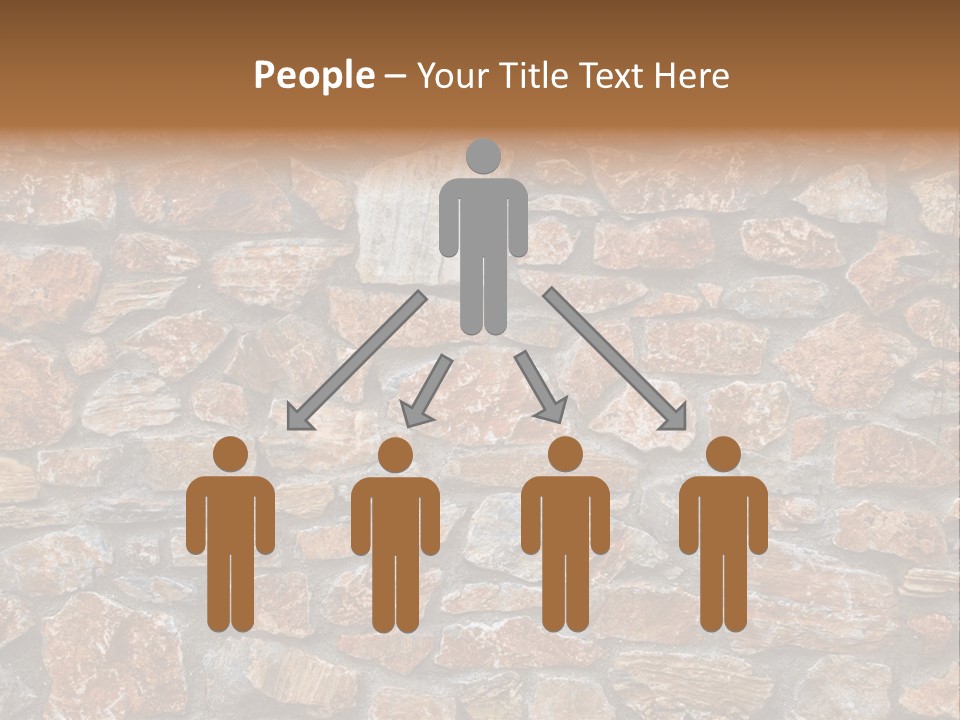 Natural Wall Background PowerPoint Template