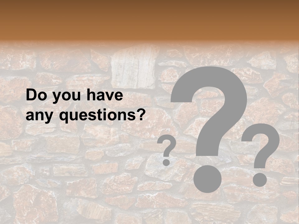 Natural Wall Background PowerPoint Template