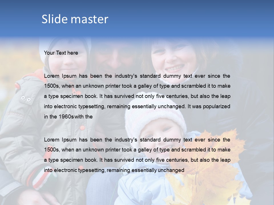October Parental Nature PowerPoint Template