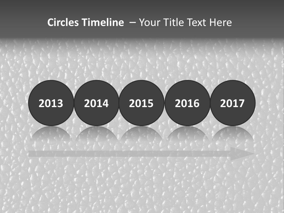 Cow Crumpled Chair PowerPoint Template