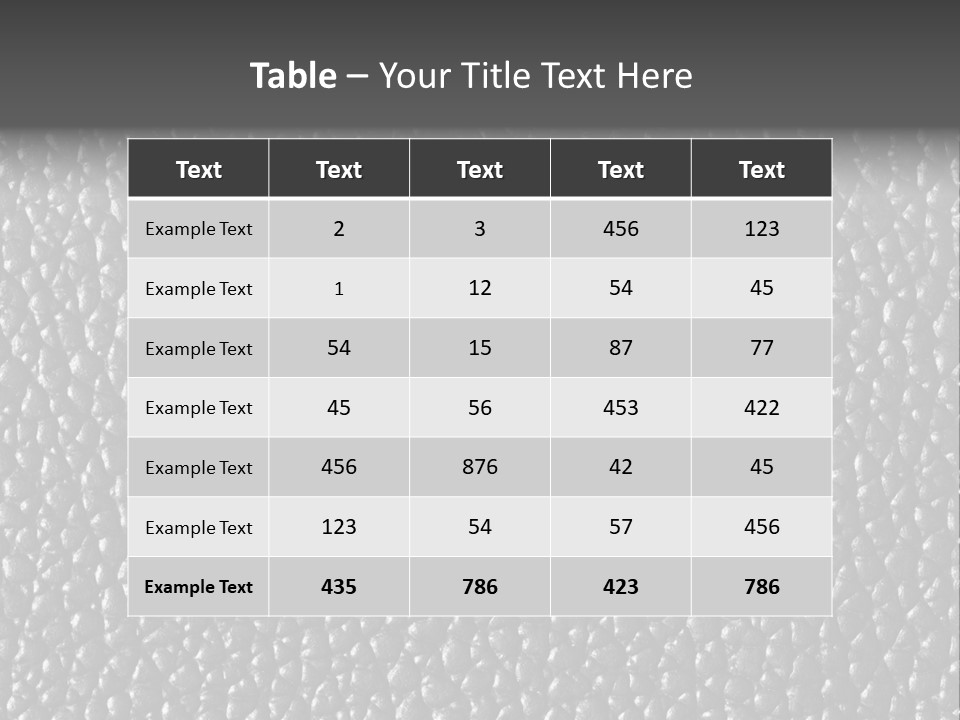 Cow Crumpled Chair PowerPoint Template