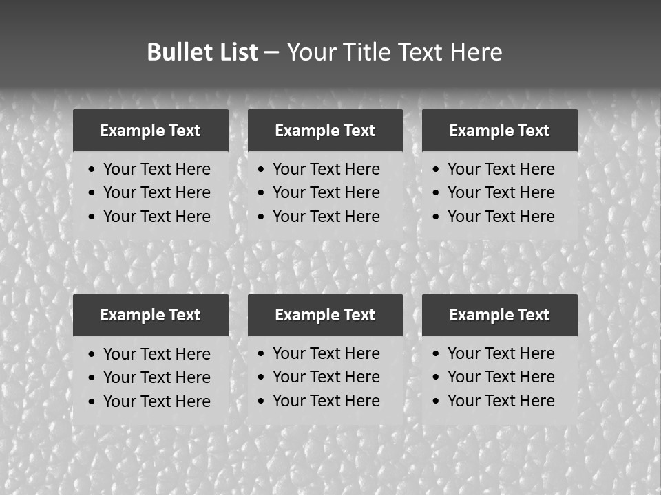 Cow Crumpled Chair PowerPoint Template