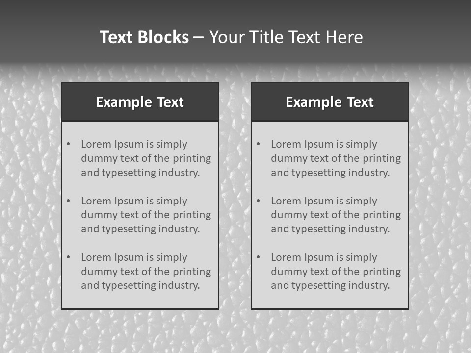 Cow Crumpled Chair PowerPoint Template