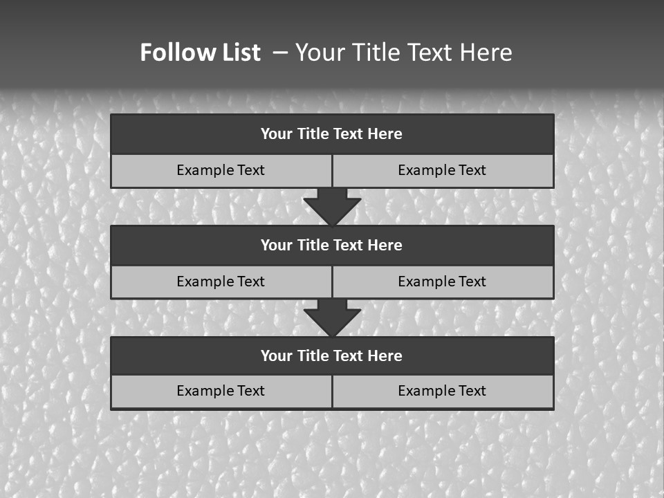 Cow Crumpled Chair PowerPoint Template