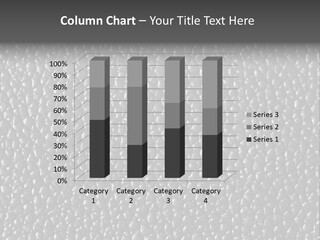 Cow Crumpled Chair PowerPoint Template