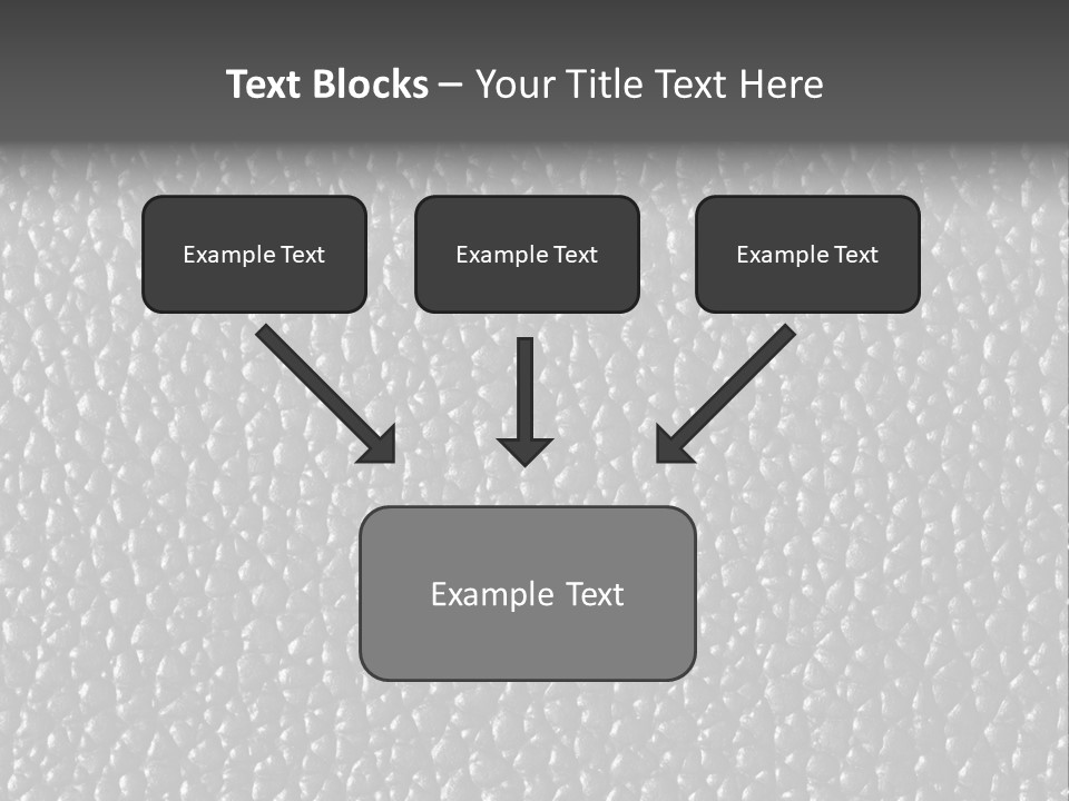 Cow Crumpled Chair PowerPoint Template