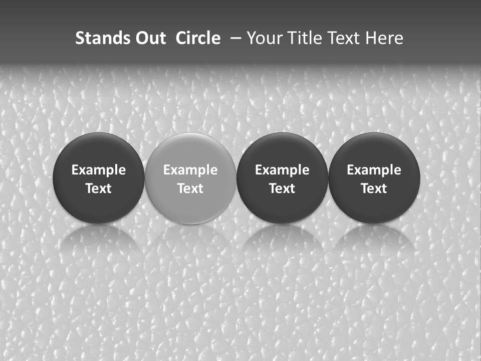 Cow Crumpled Chair PowerPoint Template