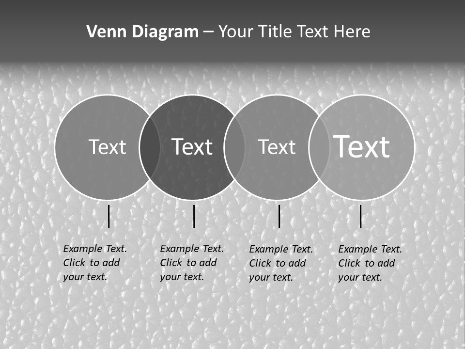 Cow Crumpled Chair PowerPoint Template