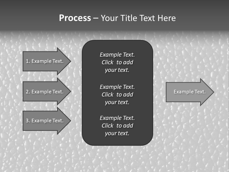 Cow Crumpled Chair PowerPoint Template