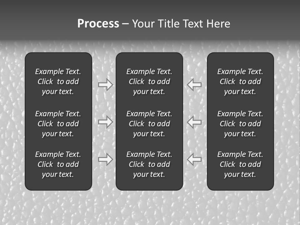 Cow Crumpled Chair PowerPoint Template