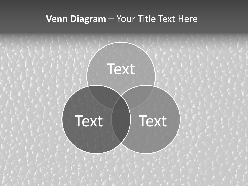 Cow Crumpled Chair PowerPoint Template
