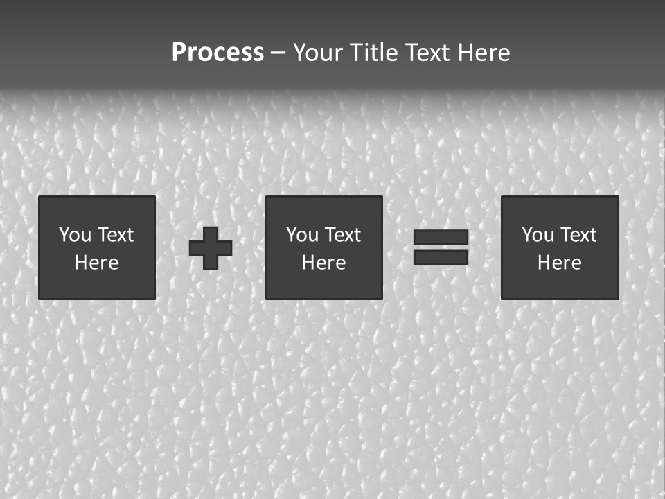 Cow Crumpled Chair PowerPoint Template