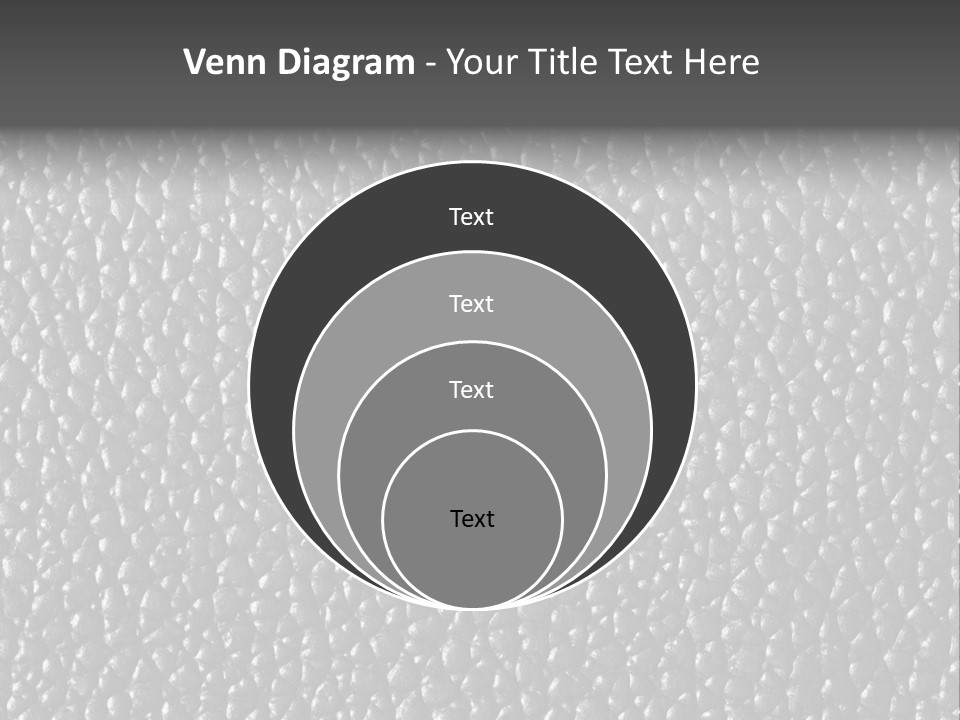 Cow Crumpled Chair PowerPoint Template