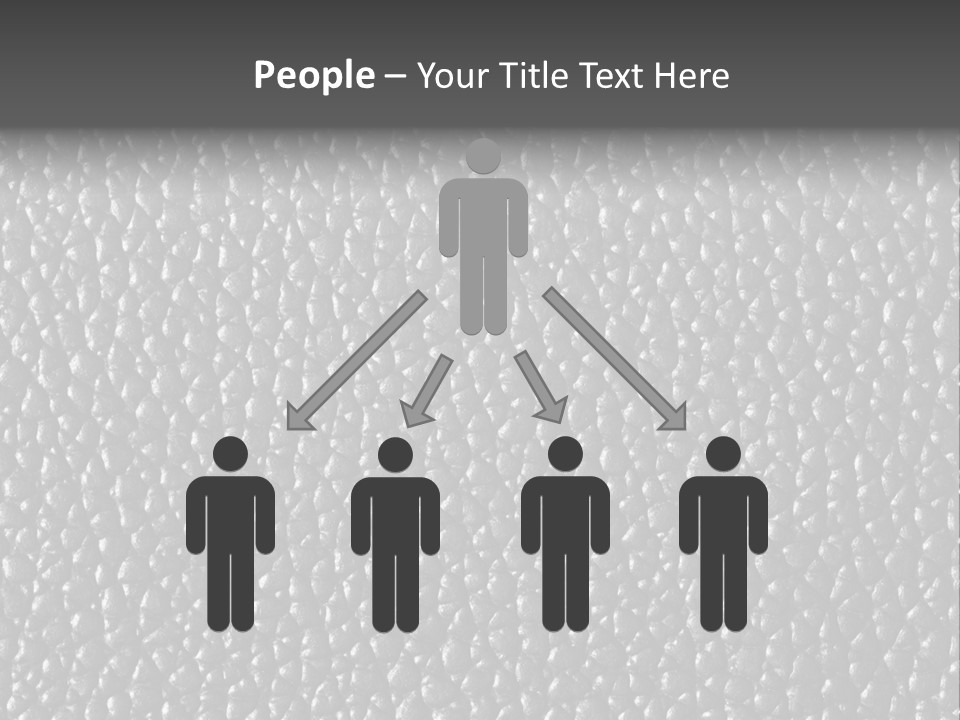 Cow Crumpled Chair PowerPoint Template