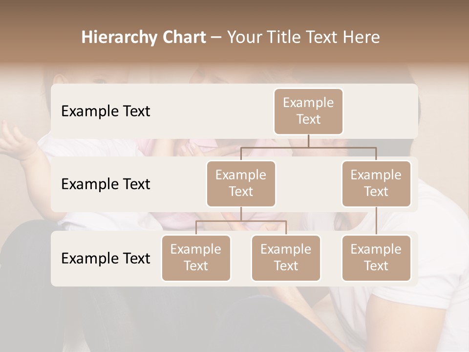 Son Embracing Cheerful PowerPoint Template
