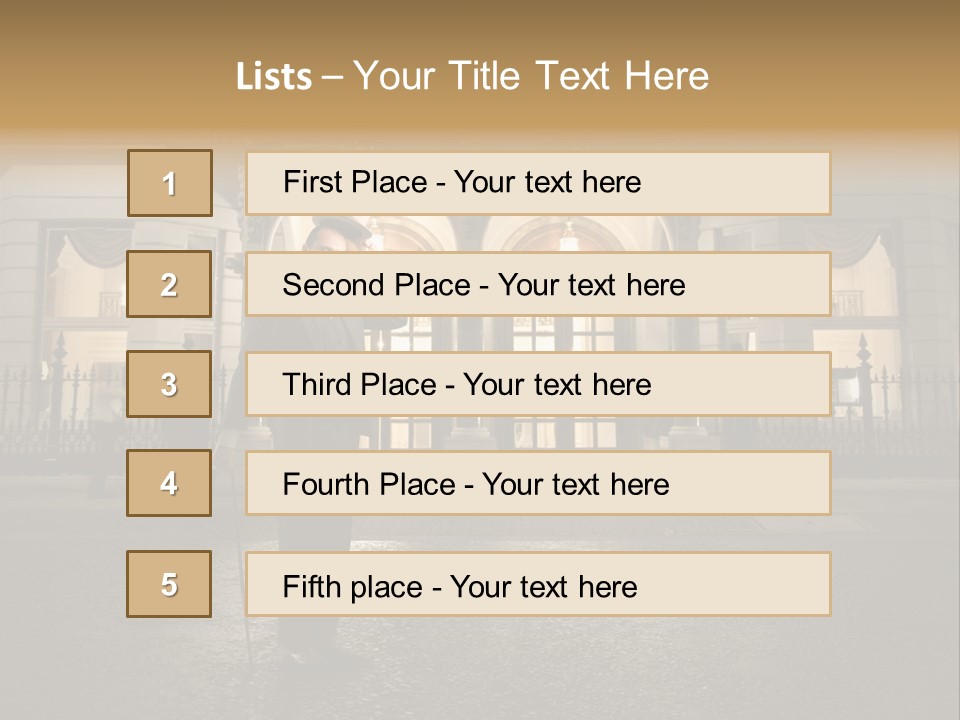 Hotel Dream PowerPoint Template