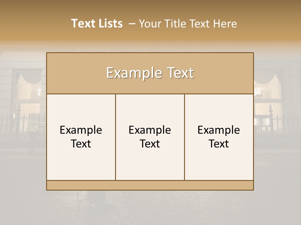 Hotel Dream PowerPoint Template