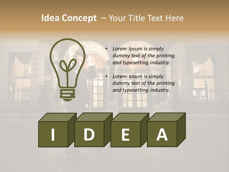 Hotel Dream PowerPoint Template