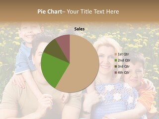 Happy Healthy Family PowerPoint Template