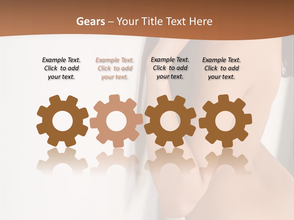 Twenties Woman Studio PowerPoint Template