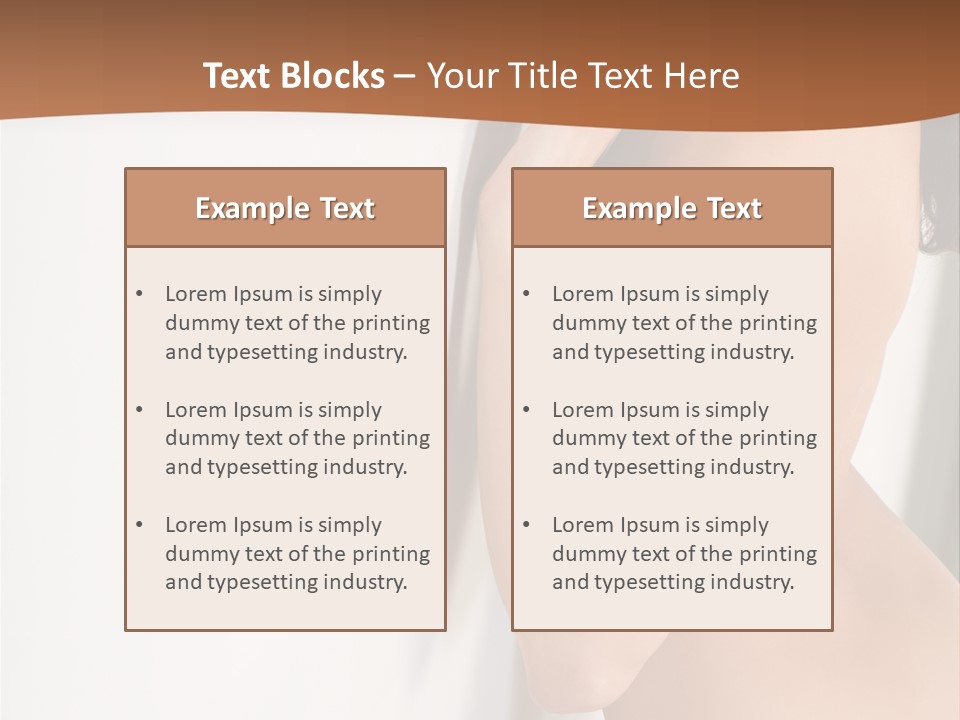 Twenties Woman Studio PowerPoint Template