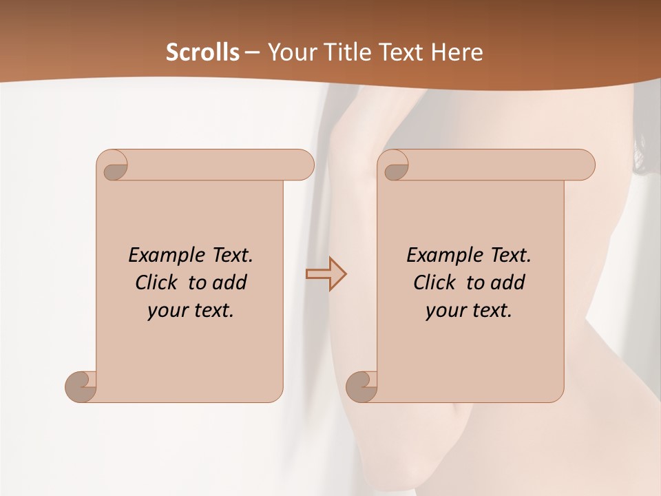 Twenties Woman Studio PowerPoint Template