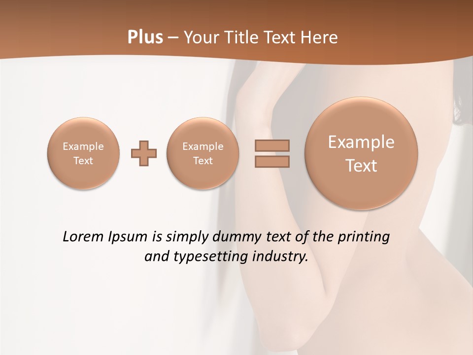 Twenties Woman Studio PowerPoint Template