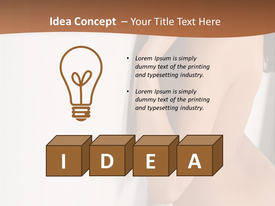 Twenties Woman Studio PowerPoint Template