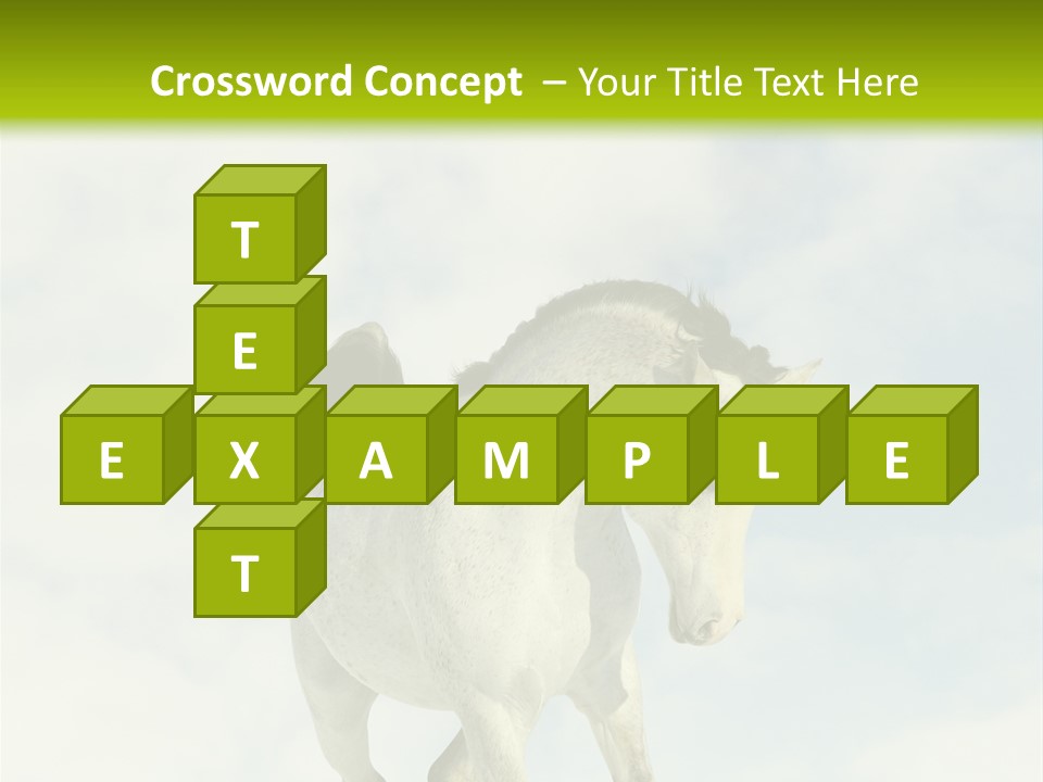 Beautiful Horses PowerPoint Template