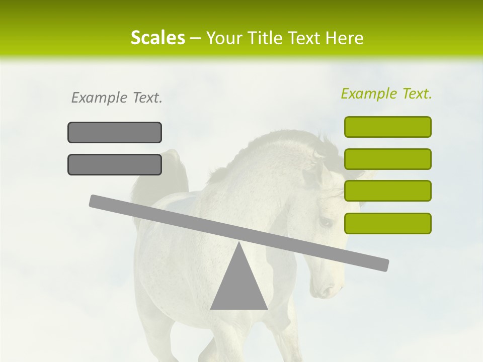 Beautiful Horses PowerPoint Template