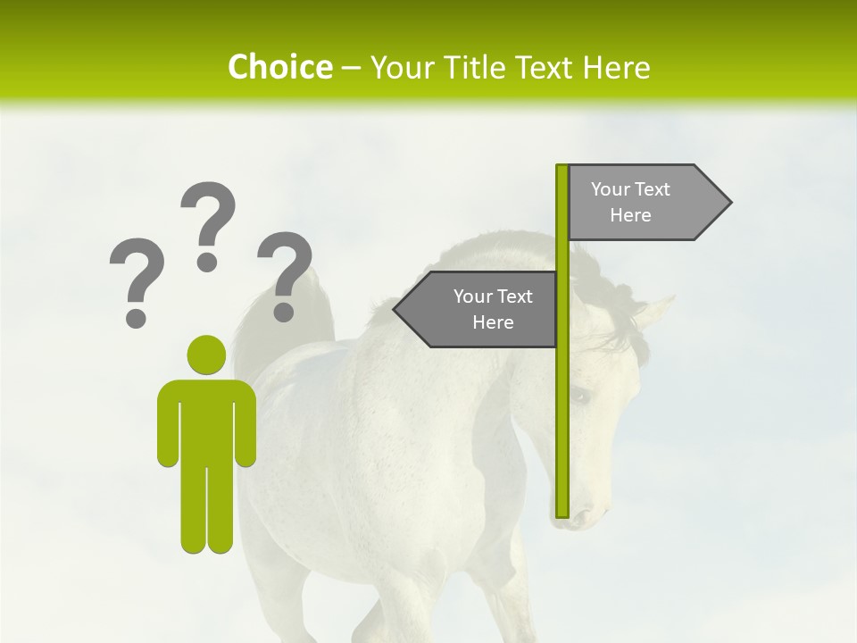 Beautiful Horses PowerPoint Template